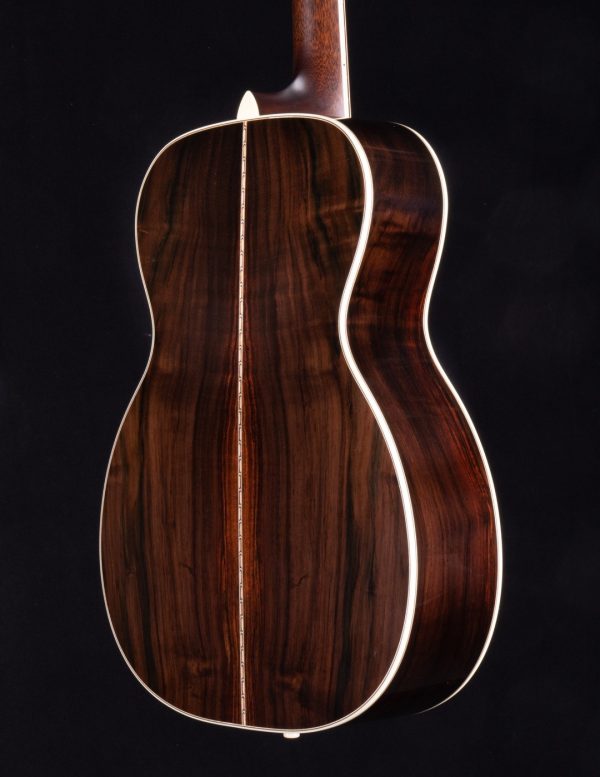 Bourgeois OO Style “41” Custom Brazilian Short Scale - Back Angle