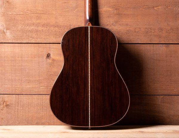 Bourgeois Slope D DB Signature Dreadnaught Torrified Adirondack / Madagascar Rosewood - Back