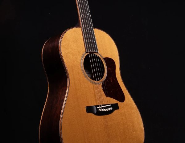 Bourgeois Slope D DB Signature Dreadnaught Torrified Adirondack/ Madagascar Rosewood - Front Angle