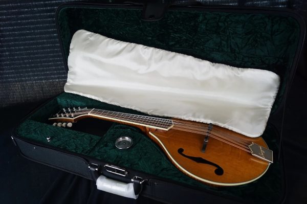 Brand New Bourgeois A Style Mandolin Model M5A Adi Top / Flamed Bosnian Maple ALL TORRIFIED - In Case