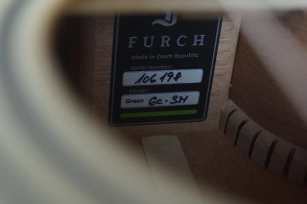 Furch Green Series Auditorium Cutaway Model Gc-SM Sitka Spruce Mahogany - Authentication