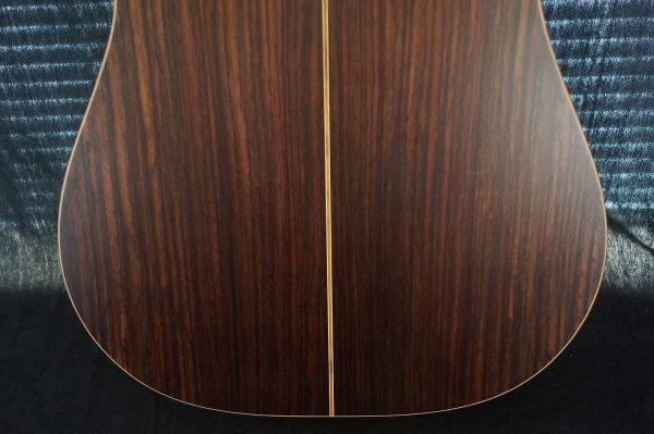 Furch Red Pure Series Dreadnaught D-SR Sitka Spruce Indian Rosewood - Back Detail